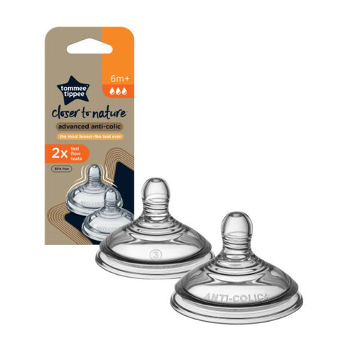Tommee Tippee 2X Advanced Anti-Colic Fast Flow Teat